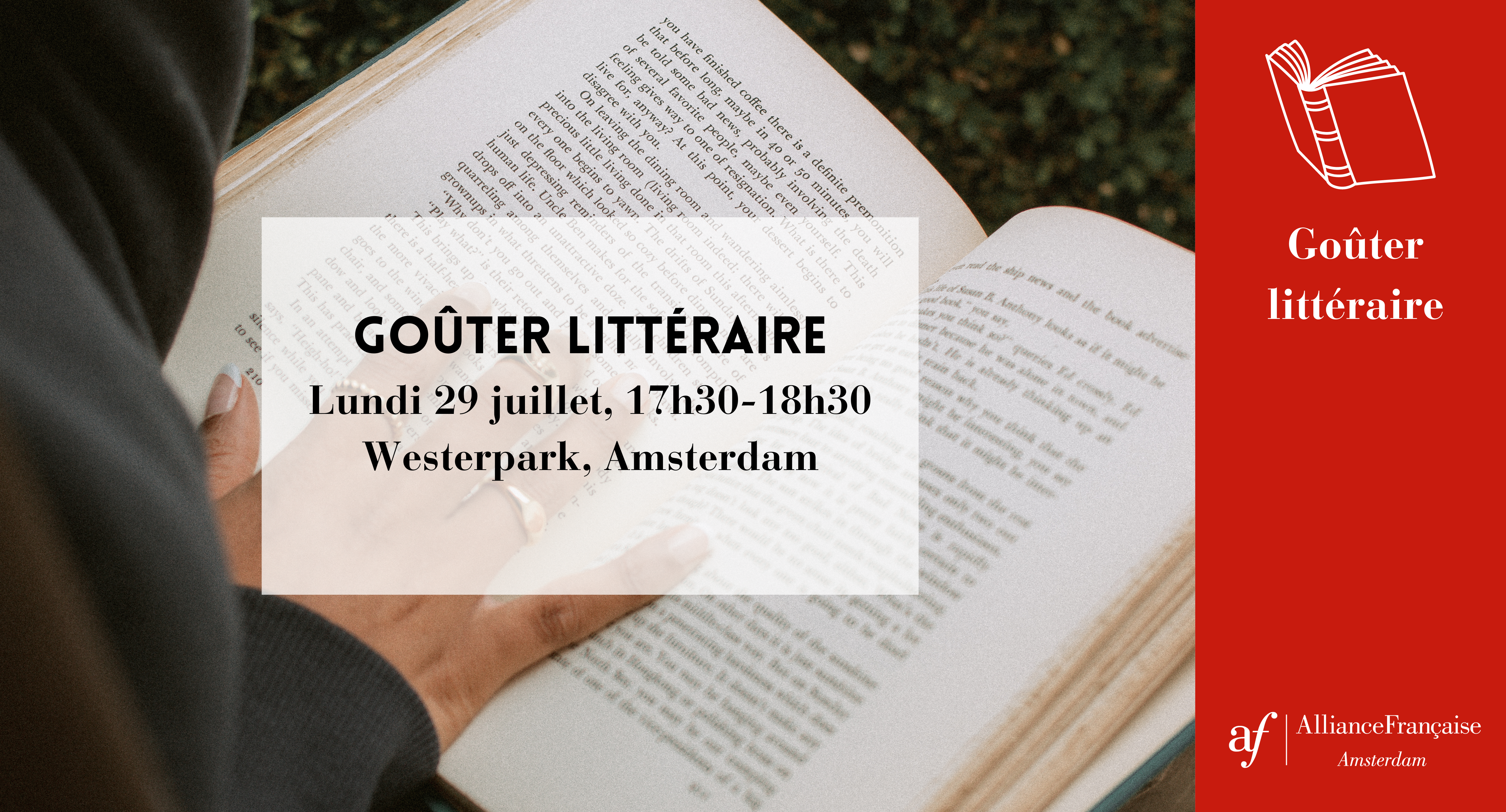 Goûter littéraire - July