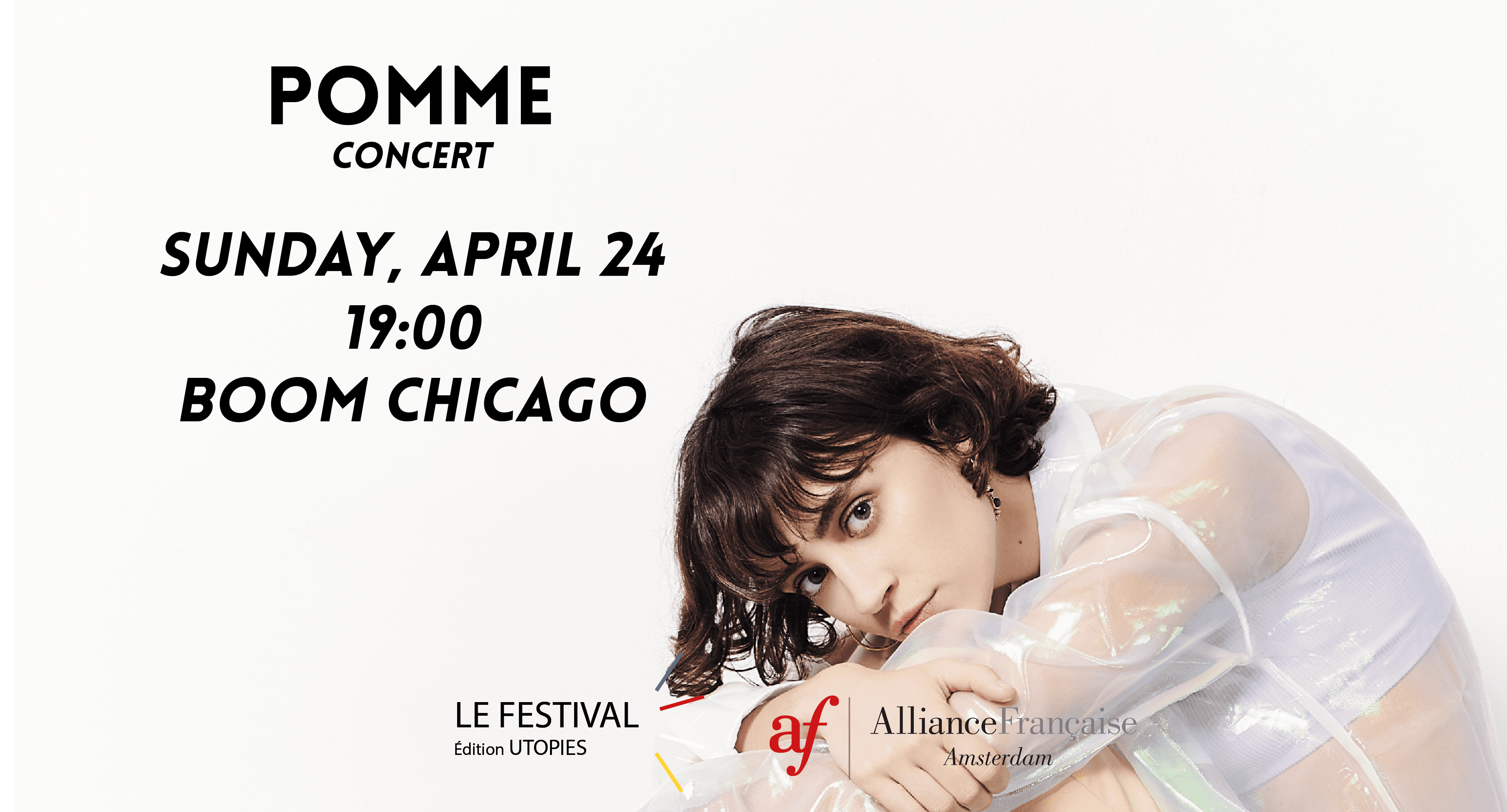 Concert de Pomme (Boom Chicago)
